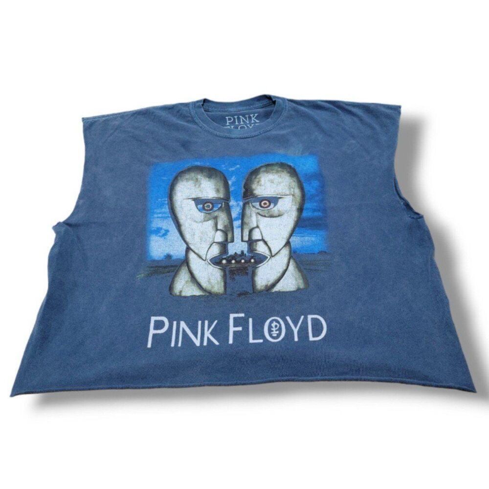 Pink Floyd Shirt Size Medium The Division Bell 1994 North American Tour Crop Top